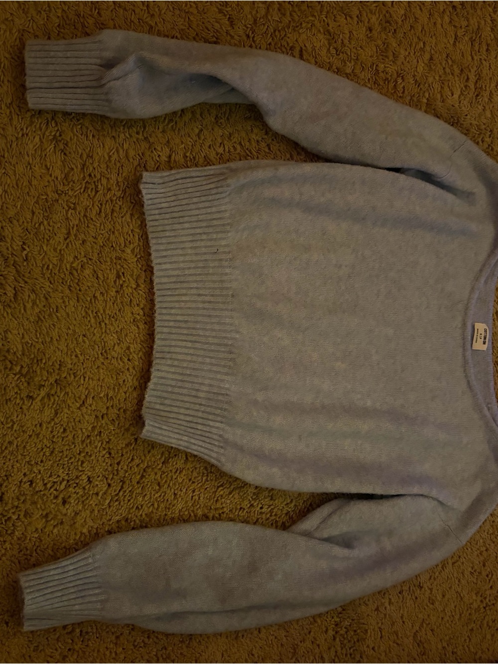 Cotton On Light Blue Crewneck Sweater